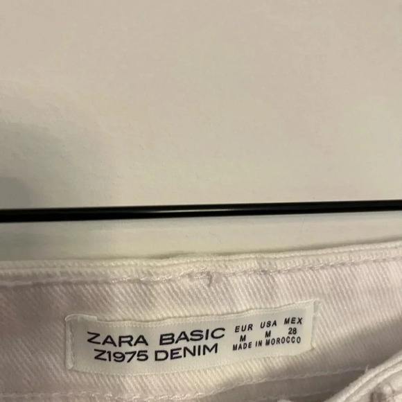 Zara striped jeans  skirt - Picture 2 of 4